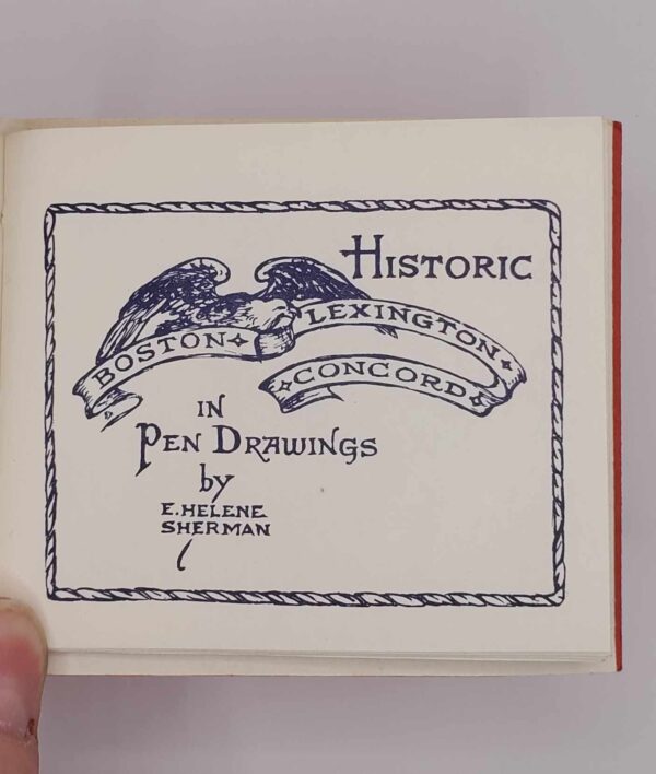 Historic Boston, Lexington and Concord in Pen Drawings (large paper edition) - Image 2