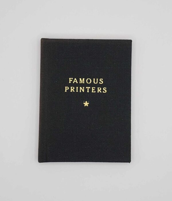 Portraits of Some Famous Printers