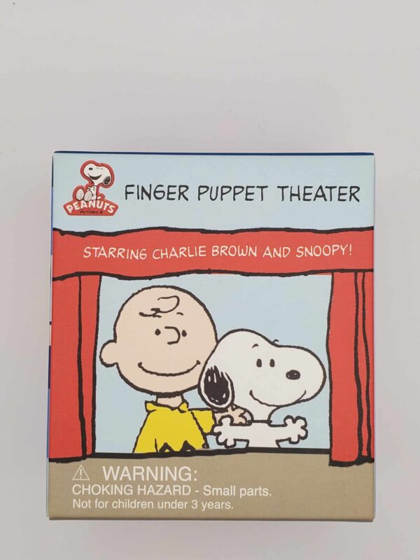 Finger puppet Theater Starring Charlie Brown and Snoopy!