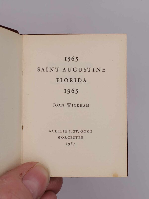 Saint Augustine,  Florida, 1565-1965 - Image 2