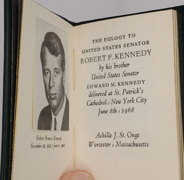 Eulogy to United States Senator Robert F. Kennedy - Image 2