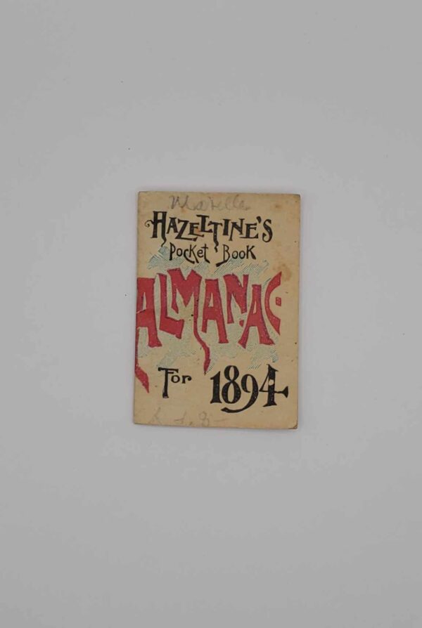 Hazeltine's Pocket-Book  Almanac 1894