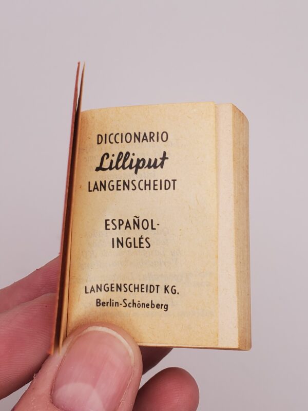 Dictionary Lilliput Espanol-Ingles - Image 2