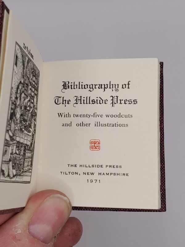 Bibliography of the Hillside Press - Image 2