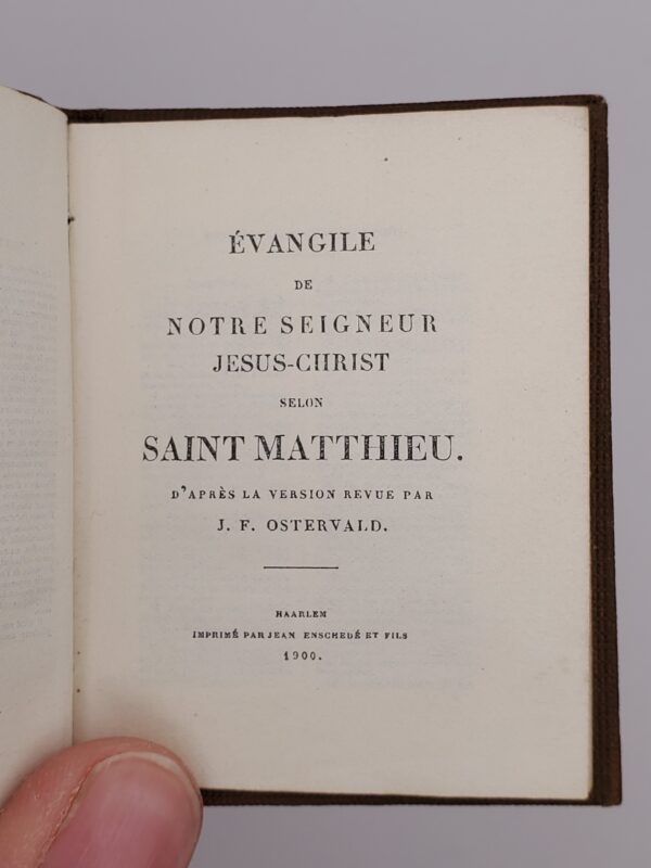 Evangile de Notre Seigneur Jesus-Christ Selon Saint Matthieu - Image 2