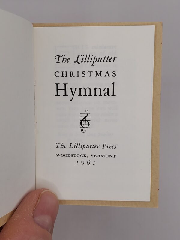 Lilliputter Christmas Hymnal - Image 2