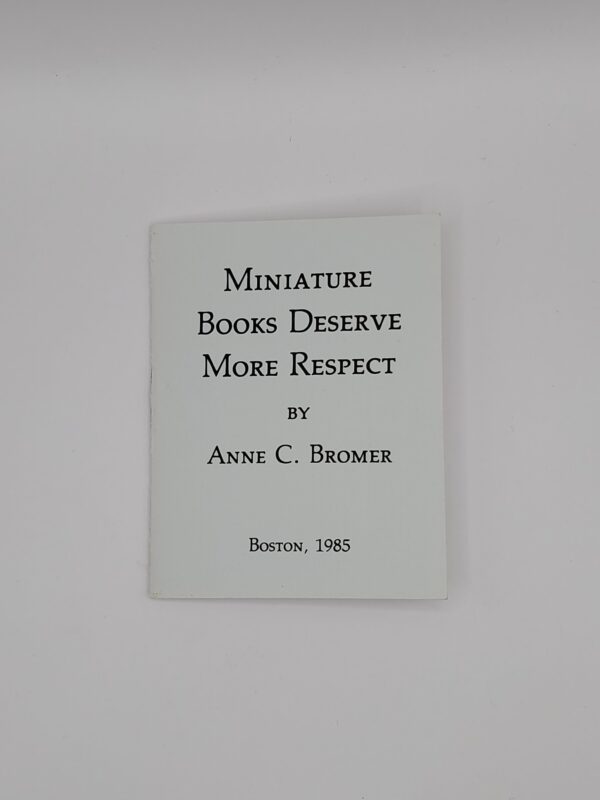 Miniature Books Deserve More Respect