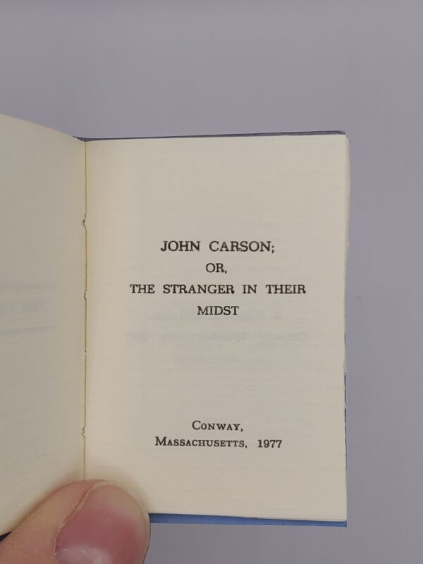 John Carson; or, The Stranger in Their Midst - Image 2