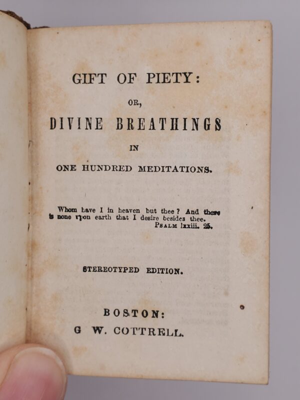 Gift of Piety; or, Divine Breathings - Image 2