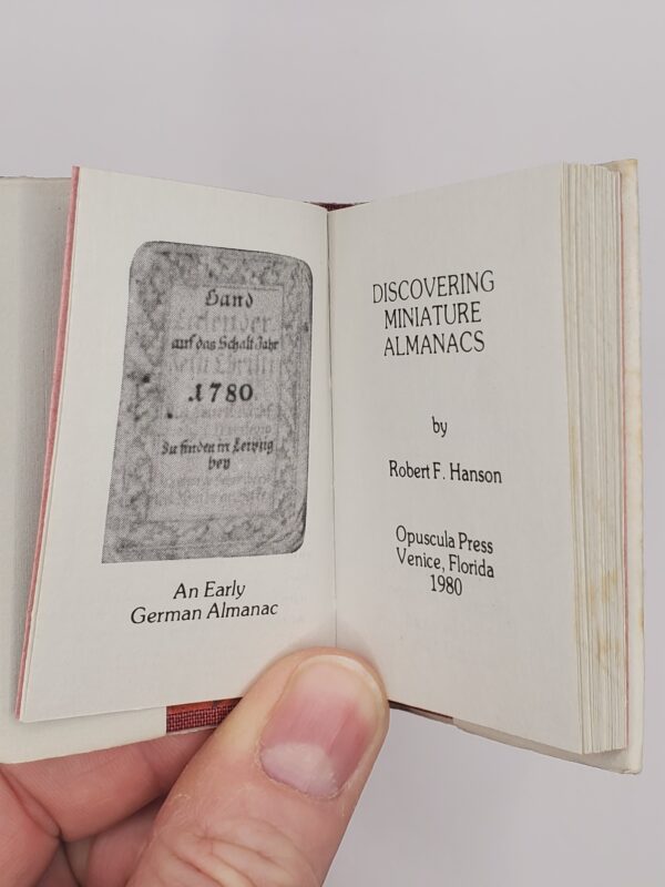 Discovering Miniature Almanacs - Image 3