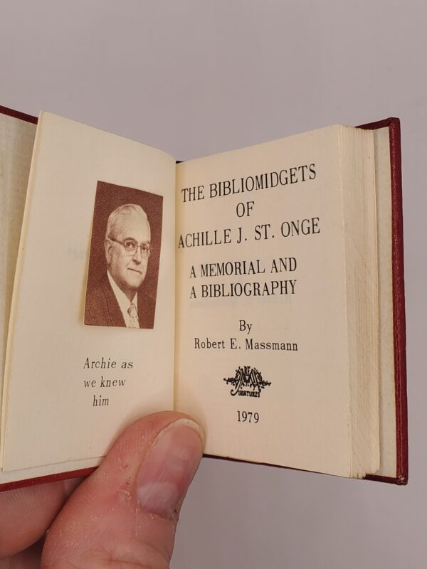 The Bibliomidgets of Achille J. St. Onge - Image 2