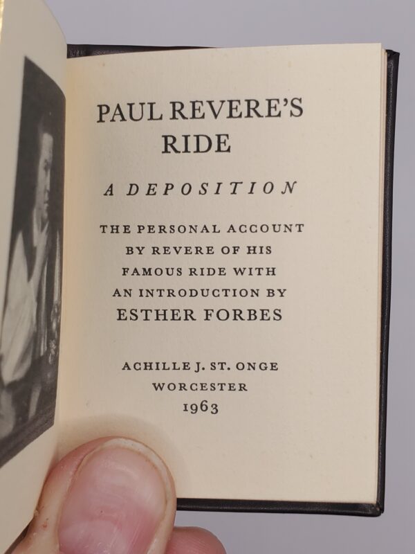 Paul Revere's Ride, A Deposition - Image 2