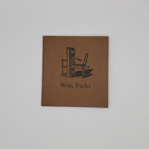 William Parks, Williamsburg Printer