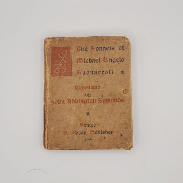 The Sonnets of Michael Angelo Buonarroti