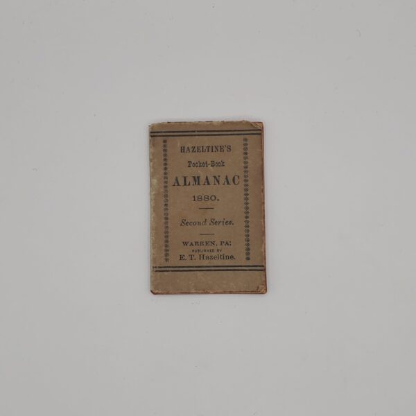 Hazeltine's Pocket-Book  Almanac 1880