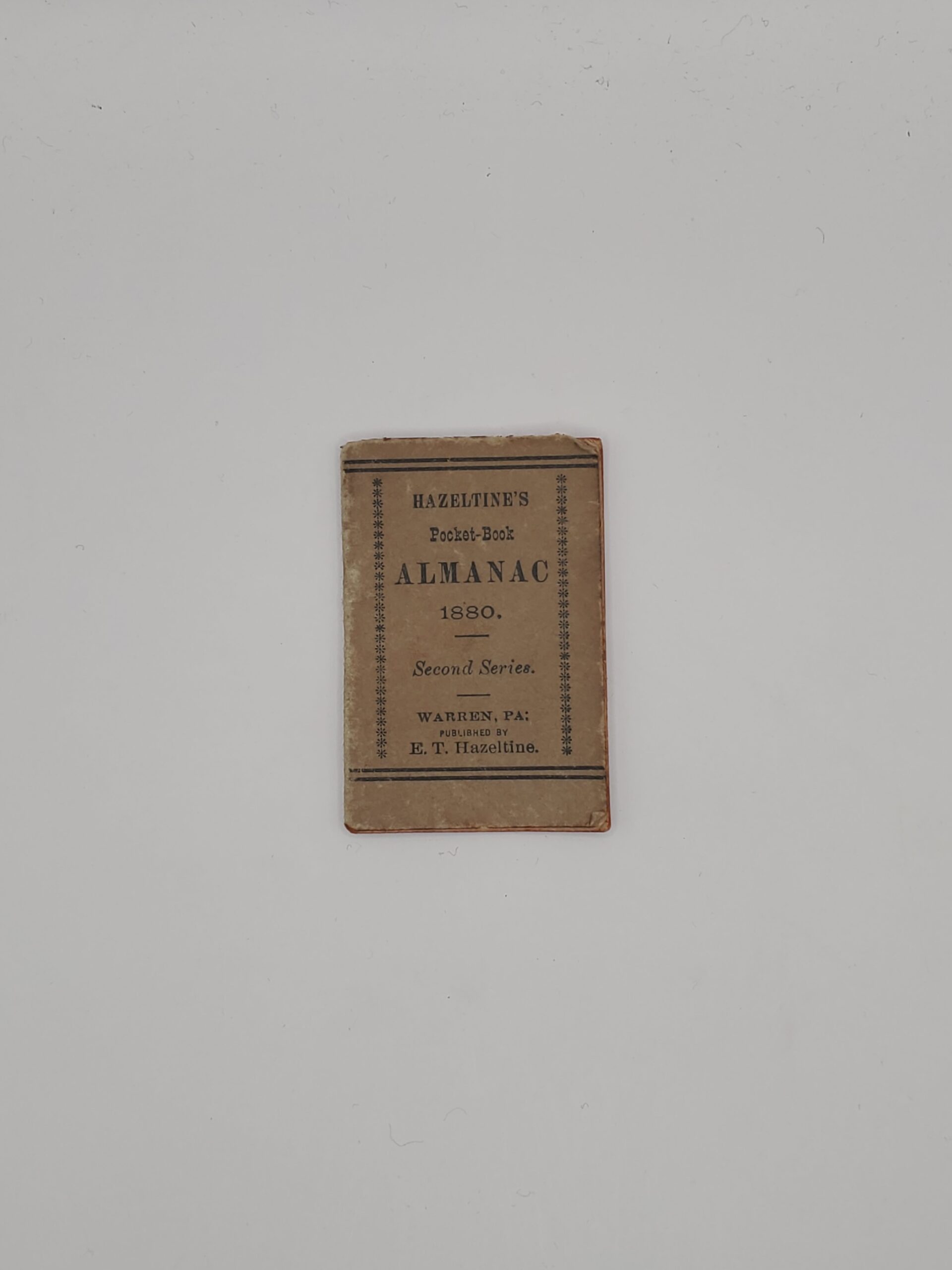 Hazeltine's Pocket-Book Almanac 1880