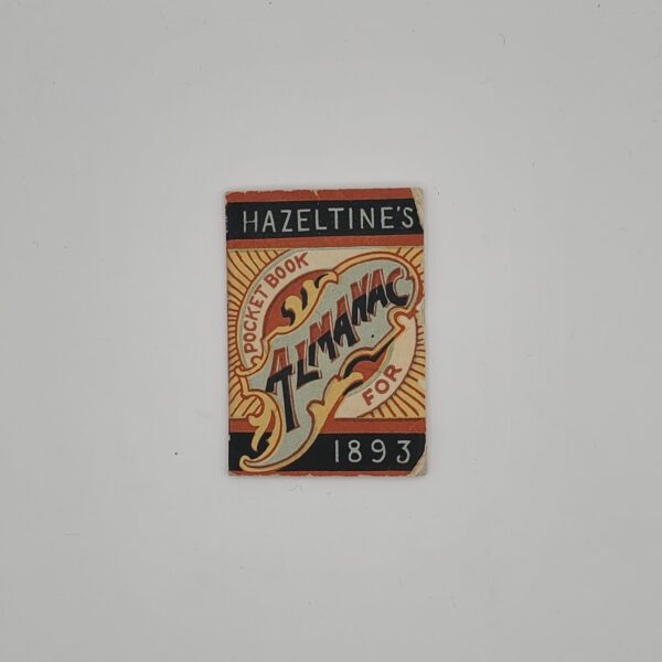 Hazeltine's Pocket-Book  Almanac 1893