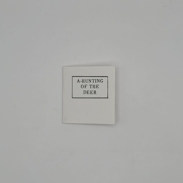 A-Hunting of the Deer - prospectus