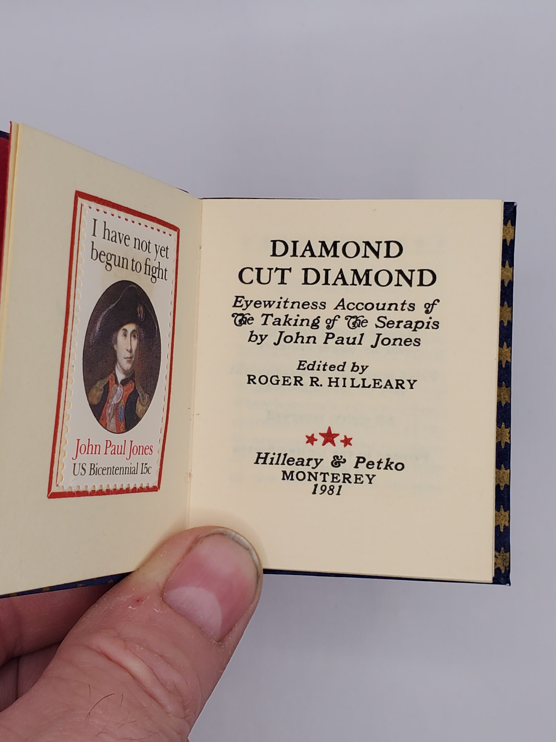 Diamond Cut Diamond, Eyewitness Accounts of the Taking of the Serapis by John Paul Jones - Image 2