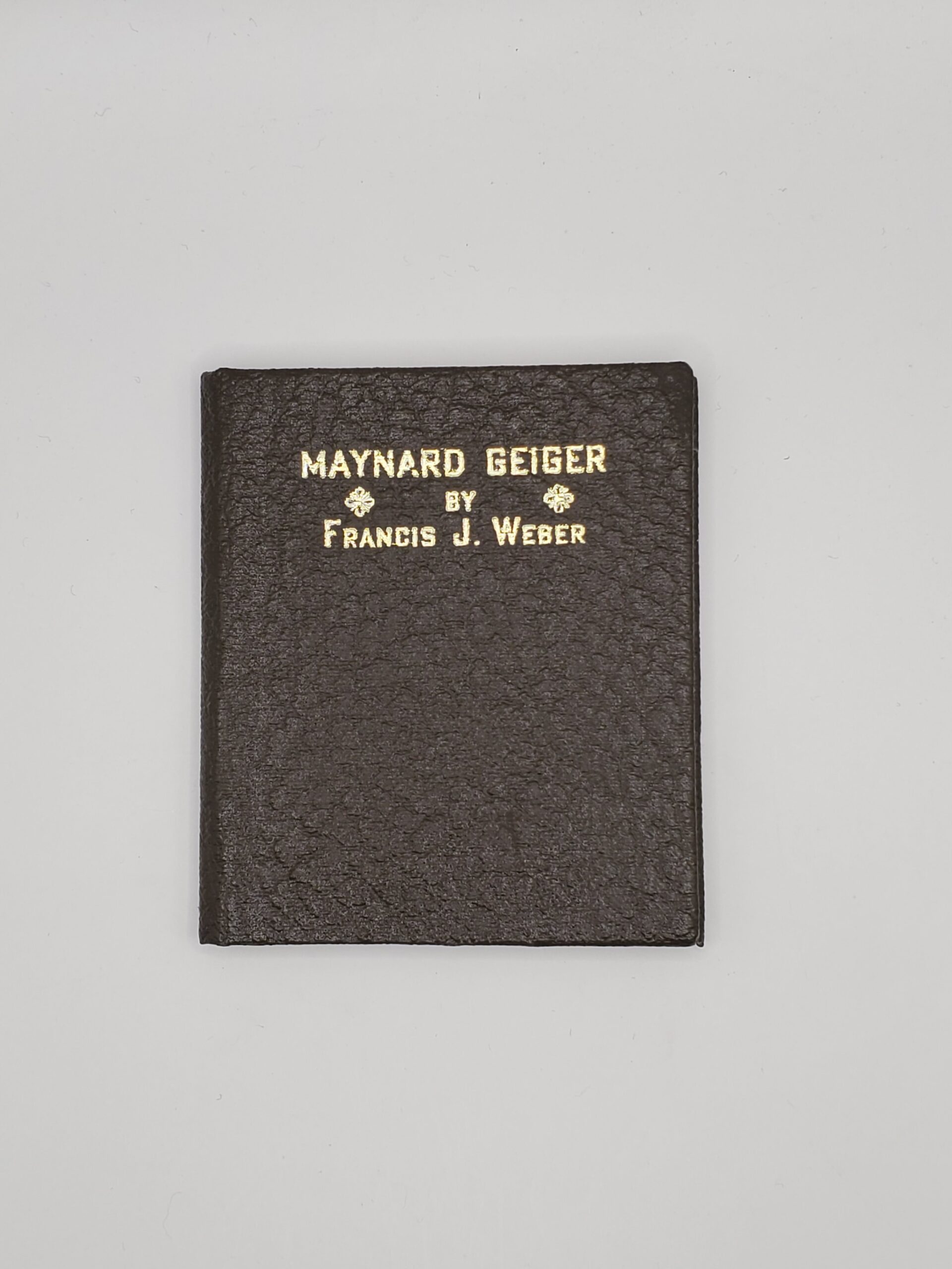 Maynard Geiger, Archivist-Historian