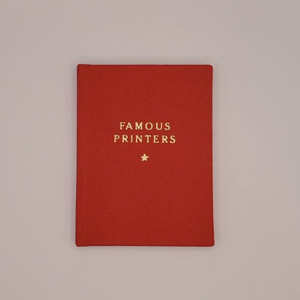 Portraits of Some Famous Printers